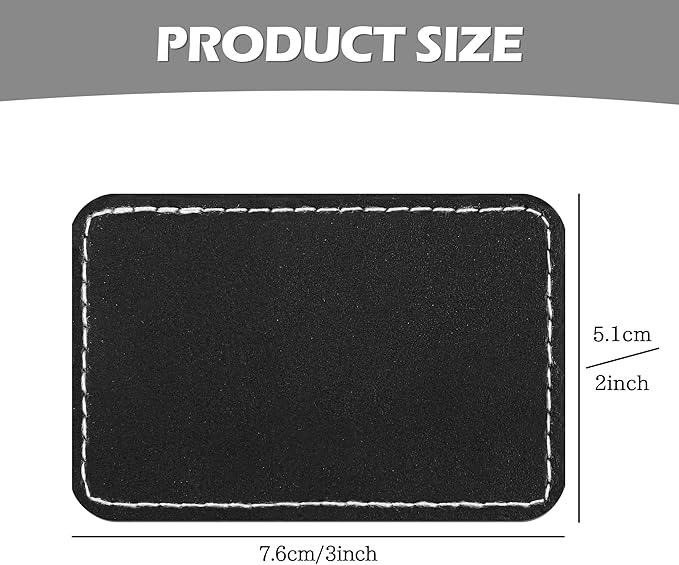 Faux Leather & Leatherette Hat Patches