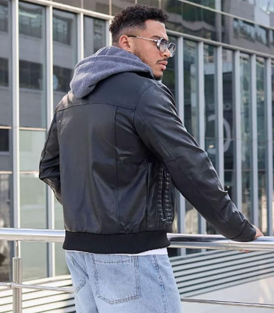 Invachi Pu Vintage Jacket