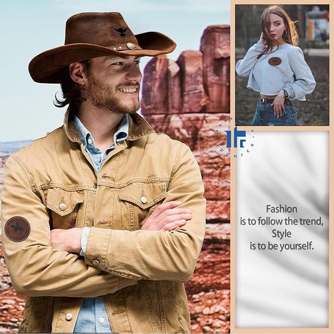 Laser Engraving Blanks - 60pcs Leatherette Khaki Hat Patches - PU Leather Iron on Hat Patch for DIY Custom Laserable Engravable