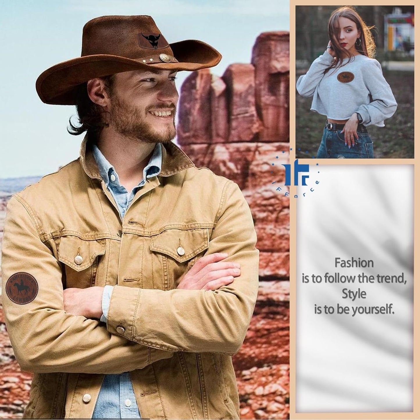 Laser Engraving Blanks - 60pcs Leatherette Khaki Hat Patches - PU Leather Iron on Hat Patch for DIY Custom Laserable Engravable