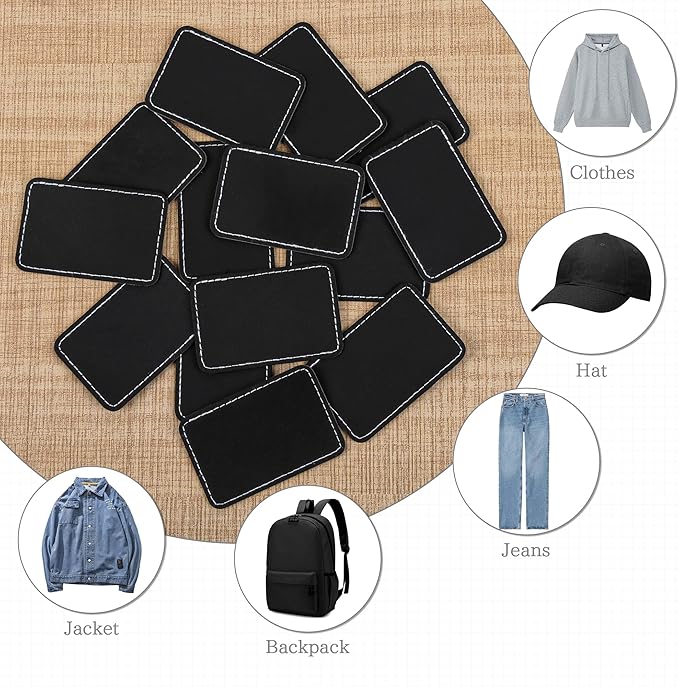 Faux Leather & Leatherette Hat Patches